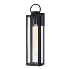 Matteo Lighting E20102MB - Crosby Matte Black Outdoor Lighting