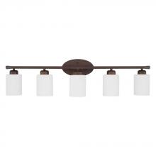Capital Lighting 115251BZ-338 - 5 Light Vanity