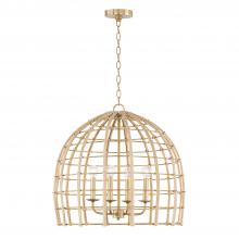Capital Lighting 344141MA - 4 Light Pendant