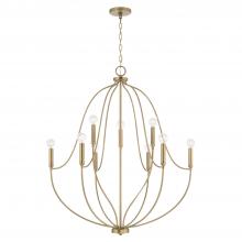 Capital Lighting 447091AD - 9 Light Chandelier