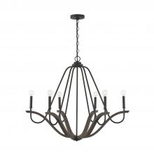 Capital Lighting 447661CK - 6-Light Chandelier