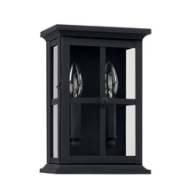 Capital Lighting 926421BK - 2 Light Outdoor Wall Lantern