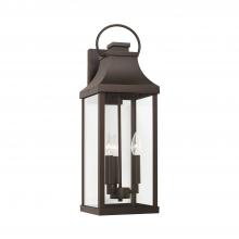 Capital Lighting 946431OZ - 3 Light Outdoor Wall Lantern