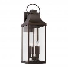 Capital Lighting 946441OZ - 4 Light Outdoor Wall Lantern