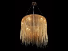 Avenue Lighting HF1202-G - Fountain Ave. Gold Jewelry Round Hanging Chandelier