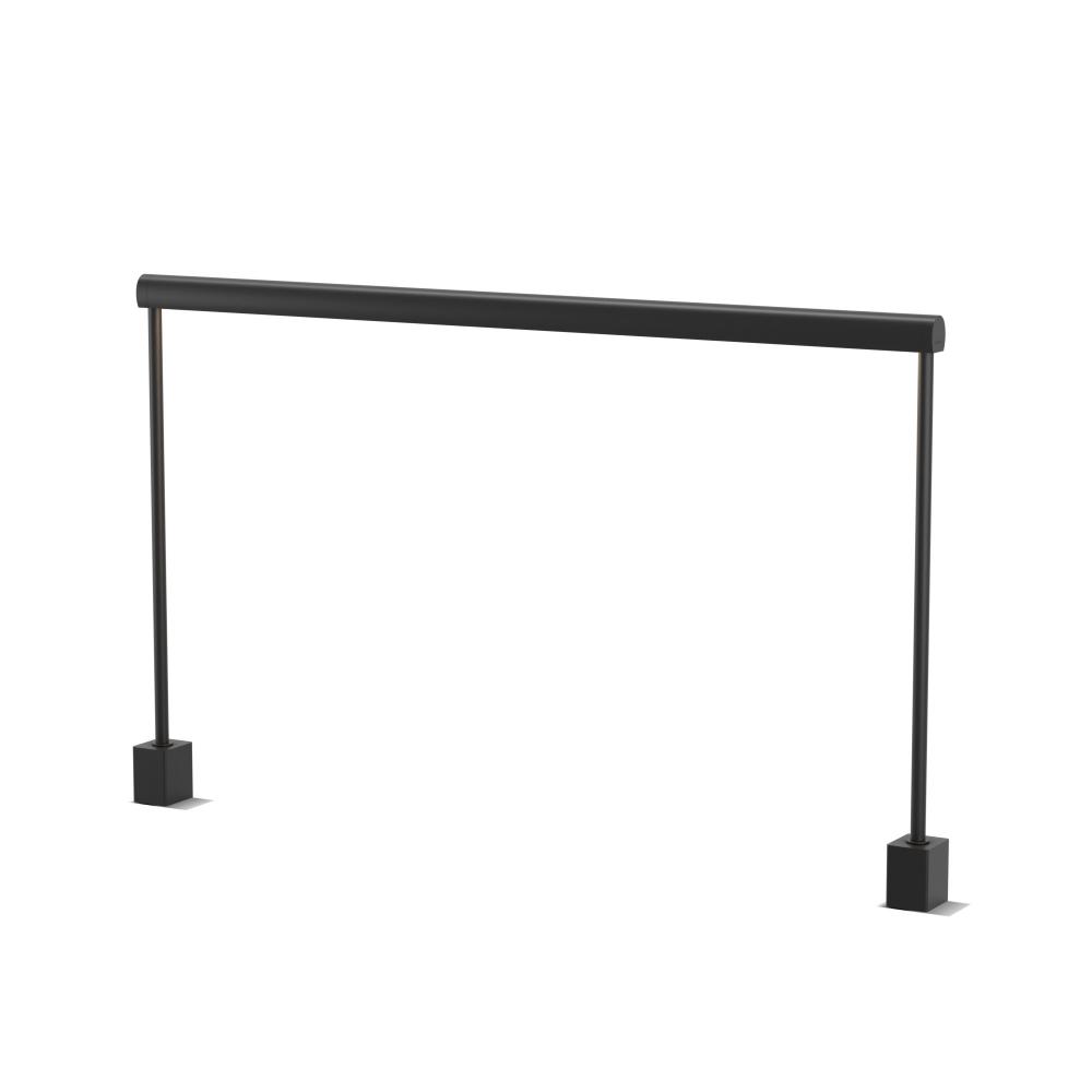 Sobre 36" Desk Clamp Mounted (Warm Light; Metallic Black)