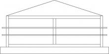 Arroyo Craftsman BEC-15AM-BK - 15" bexley column mount