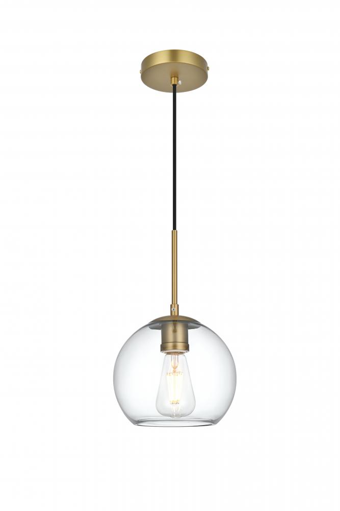 BAXTER Hang D7.9"H8"L1 Satin Gold CL