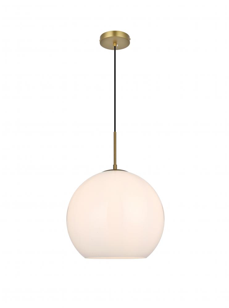 BAXTER Hang D13.8"H13.4"L1 Satin Gold W