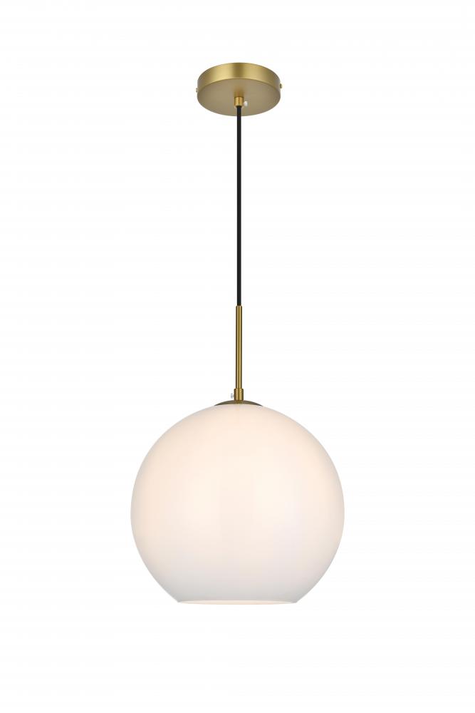 BAXTER Hang D11.8"H11.8"L1 Satin Gold W