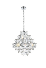 Elegant Lighting 1050G20C - Pendant D20"H20"L11 Chrome