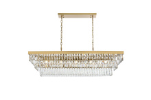 Elegant Lighting 1060G48SG - Pendant L48"W16"11.5"L17 Satin Gold