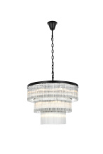 Elegant Lighting 1070G32BK - Pendant D32"H24"L18 Black