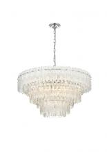 Elegant Lighting 1780D31C - Emilia 31 Inch Pendant Light in Chrome