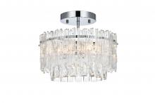 Elegant Lighting 1780F12C - Emilia 12 inch Flush Mount in Chrome