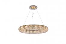 Elegant Lighting 2114G41G/RC - Paris 18 Lights Gold Chandelier