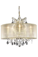 Elegant Lighting 2800D20G+SH-1R23G/SS - Dining Room