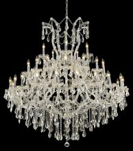 Elegant Lighting 2801G52C/RC - Maria Theresa 41 light Chrome Chandelier Clear Royal Cut Crystal