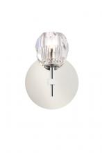 Elegant Lighting 3505W6C - Eren 1 Light Chrome Wall Sconce