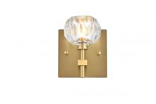 Elegant Lighting 3509W6G - Graham 1 Light Wall Sconce in Gold