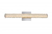 Elegant Lighting 3800W24C - Bowen 24 Inch Adjustable LED Wall Sconce in Chrome