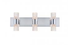 Elegant Lighting 5200W24C - Vega 6 Light Chrome LED Wall Sconce