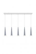 Elegant Lighting 5201D42C - Fantasia Hanging L42W4.72H13.58L5 C