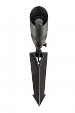 Elegant Lighting C029L-DB - Outdoor 12V Cast Brass spot light 3 inch Wide x 8.5 inch High in Dark Bronze