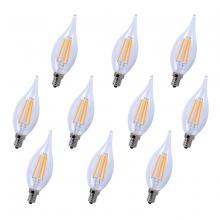 Elegant Lighting E12LED102-10PK - LED E12 Candelabra, 2700k, 300 Degree, CRI80, Es, Ul/CUL, 4W, 40w Equivalent, 15000hrs