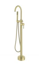 Elegant Lighting FAT-8001BGD - Tub Faucet 7 5/6" × 3‘ 8-7/8"  × 11 7/8" brushed gold