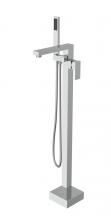 Elegant Lighting FAT-8002PCH - Tub Faucet 7" × 3‘ 6-13/16"  × 1‘ 0 5/16" chrome