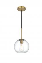 Elegant Lighting LD2206SG - BAXTER Hang D7.9"H8"L1 Satin Gold CL