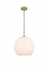 Elegant Lighting LD2217SG - BAXTER Hang D13.8"H13.4"L1 Satin Gold W