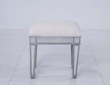 Elegant Lighting MF6-1007S - Chair 18 in. x 14 in. x 18 in. in silver paint