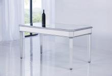 Elegant Lighting MF6-1009S - Rectangle Dining Table 60 in. x 32 in. x 30 in. in silver paint