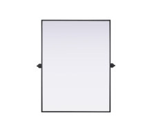 Elegant Lighting MR6H4030BLK - Amoura 40x30 Pivot Mirror in Black
