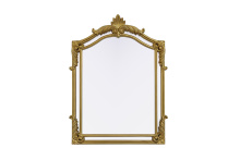 Elegant Lighting MR7A3242GF - Madeline 31.5x42 Traditional Mirror in Gold Leaf