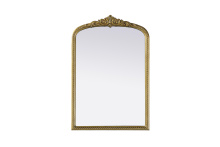 Elegant Lighting MR7F2436AB - Naomi Vintage Resin Mirror 24x36 in Antique Brass
