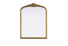 Elegant Lighting MR7F2736AB - Naomi Vintage Resin Mirror 27x36 in Antique Brass