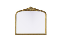 Elegant Lighting MR7F3330AB - Naomi Vintage Resin Mirror 33x30 in Antique Brass