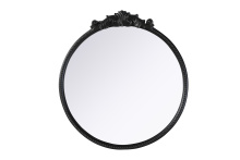 Elegant Lighting MR7G36VB - Naomi Vintage Resin Mirror 36x38 in Vintage Bronze