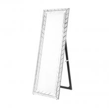 Elegant Lighting MR9124 - Sparkle 22 in. Contemporary Standing Full length Mirror in Clear