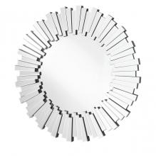 Elegant Lighting MR9138 - Sparkle 39.5 in. Contemporary Round Mirror in Clear