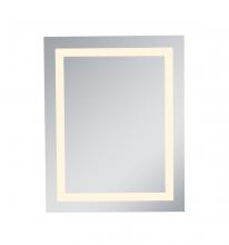 Elegant Lighting MRE-6013 - LED Hardwired Mirror Rectangle W24H30 Dimmable 3000K