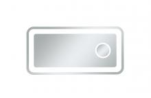 Elegant Lighting MRE52040 - Lux 20in x 40in Hardwired LED mirror with magnifier & color changing temperature 3000K/4200K/6000K