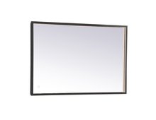 Elegant Lighting MRE62040BK - Pier 20x40 inch LED mirror with adjustable color temperature 3000K/4200K/6400K in black