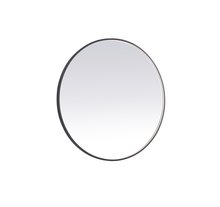 Elegant Lighting MRE63040BK - Pier 30x40 inch LED mirror with adjustable color temperature 3000K/4200K/6400K in black