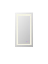 Elegant Lighting MRE81836 - Riven 36x18 LED Mirror, Adjustable Color 3000K/4200K/6400K