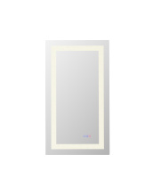 Elegant Lighting MRE82036 - Riven 36x20 LED Mirror, Adjustable Color 3000K/4200K/6400K