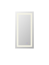 Elegant Lighting MRE82040 - Riven 40x20 LED Mirror, Adjustable Color 3000K/4200K/6400K